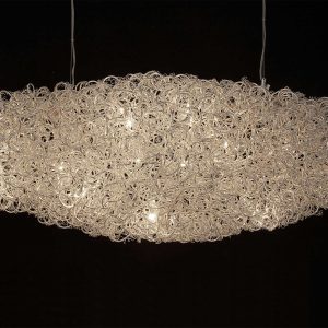 DIRIGIBILE OVAL – Hängeleuchte 20-flg.