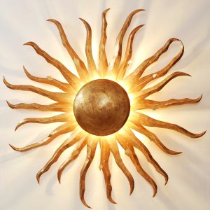 SONNE GIGANTE – Wandleuchte Ø 100cm