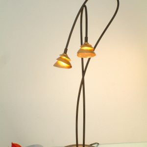 SNAIL TWO – Tischleuchte 2-flg.