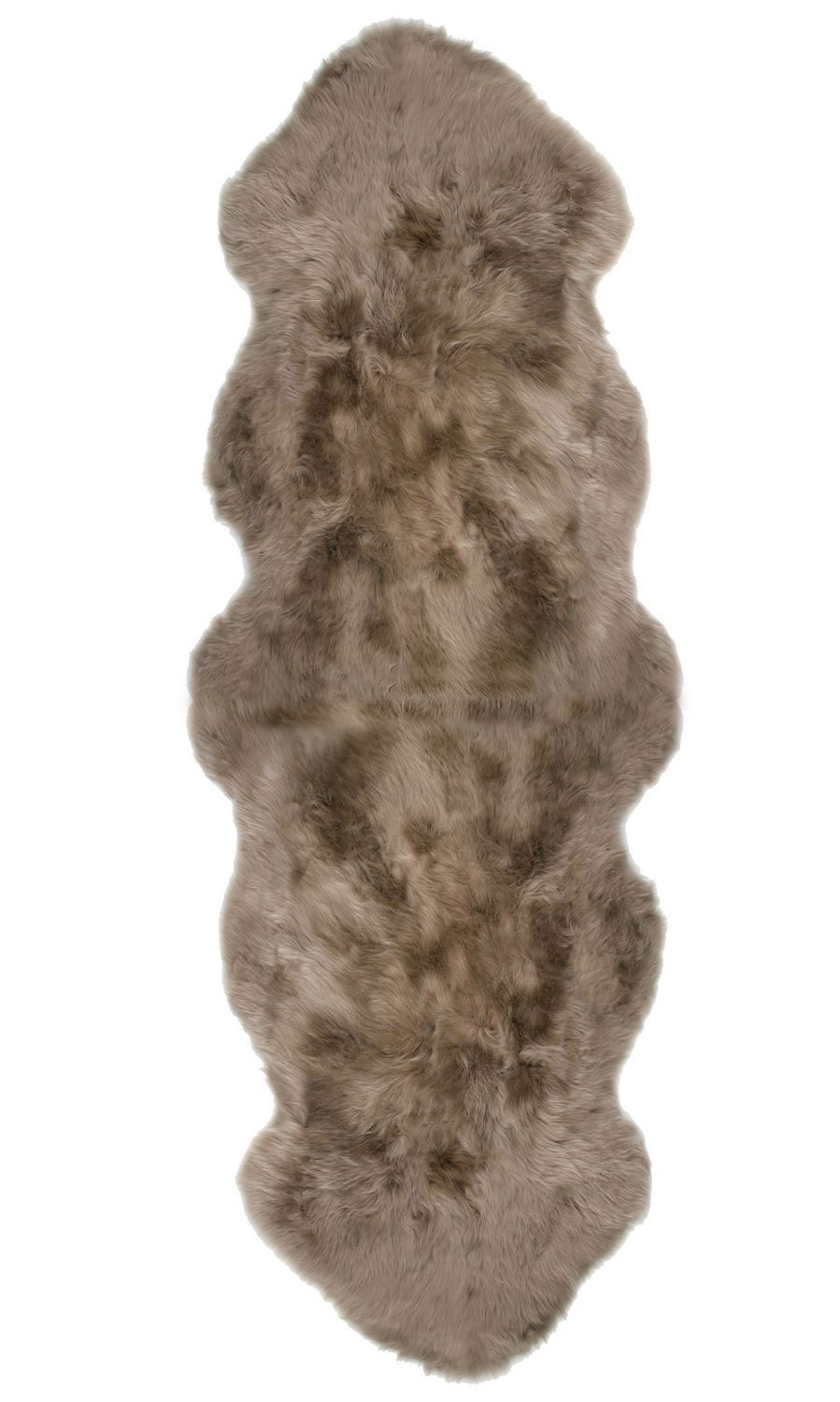 S O N D E R A K T I O N – Neuseeland-Schaffell Super PREMIUM Double – Fell von Auskin - Farbe: IVORY & TAUPE – Bild 2