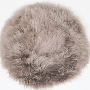 S O N D E R A K T I O N – Neuseeland-Schaffell Sitzauflage – Ø 37 cm von Auskin – Farbe VOLE