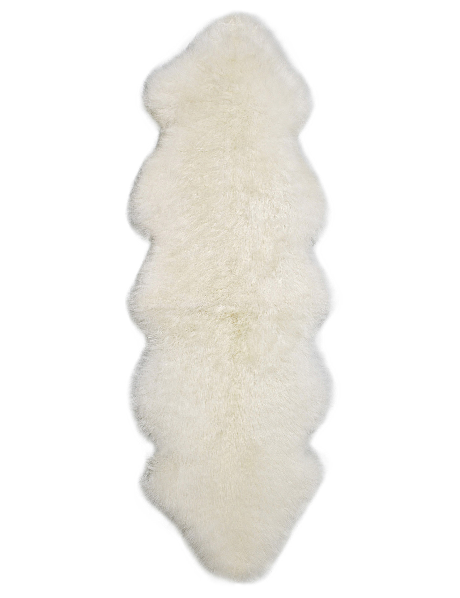 S O N D E R A K T I O N – Neuseeland-Schaffell Super PREMIUM Double – Fell von Auskin - Farbe: IVORY & TAUPE