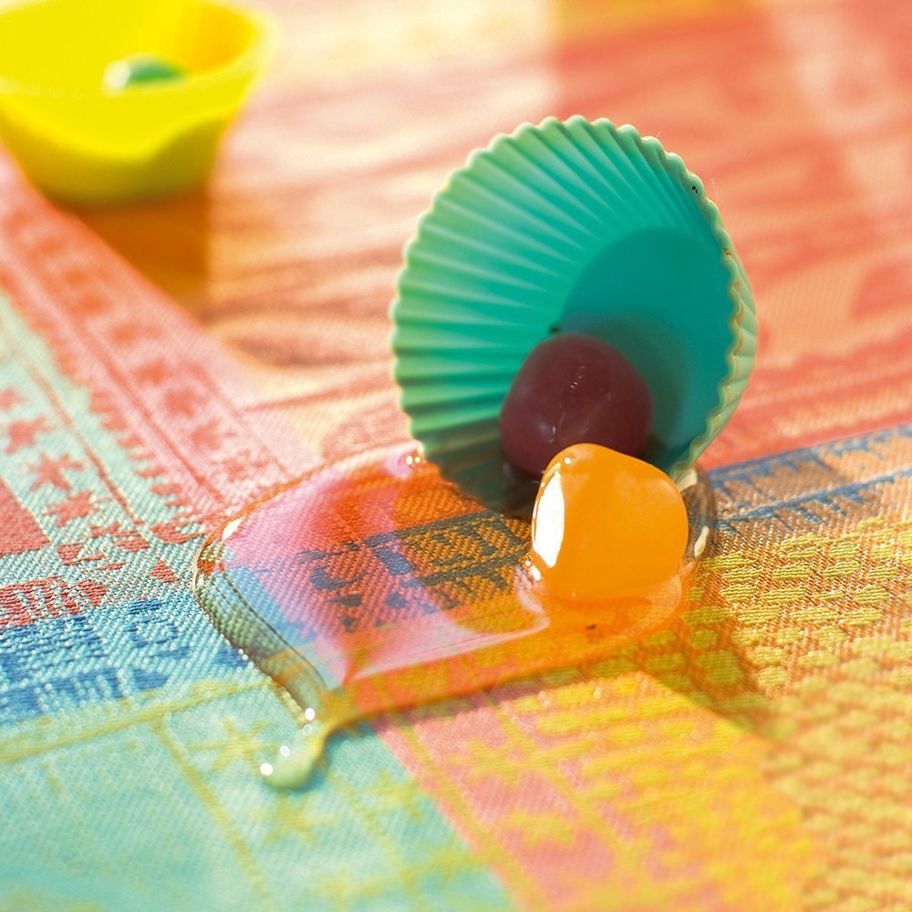 MILLE WAX CREOLE – Beschichtete Tischdecke von Garnier Thiebaut