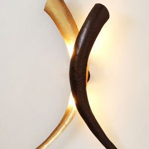 SERPENTE DUETTO – Wandleuchte 2-flg.