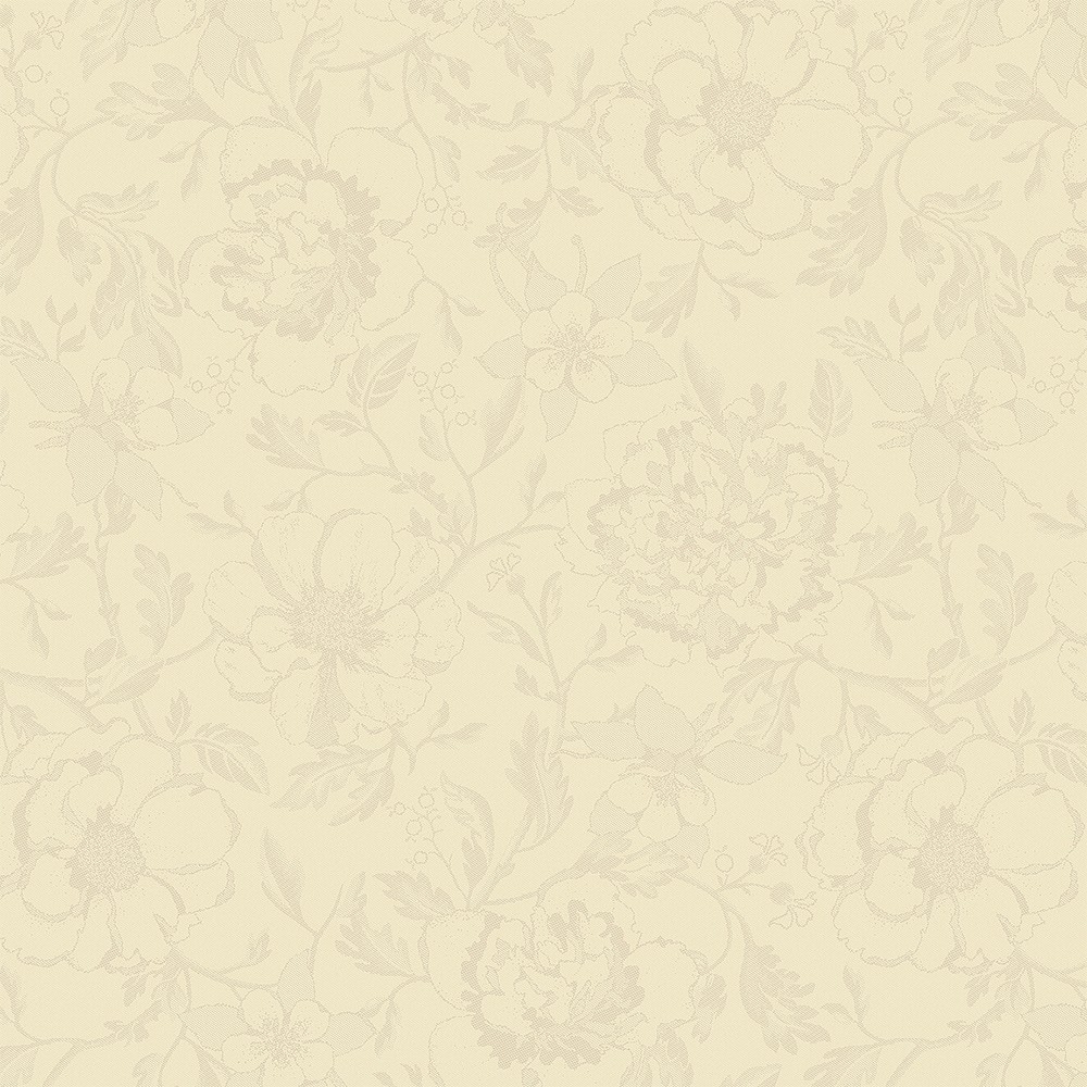MILLE CHARMES ECRU DE BLANC – Serviette  von Garnier Thiebaut, écru 