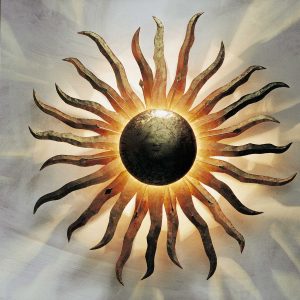 SONNE GRANDE – Wandleuchte Ø 70cm