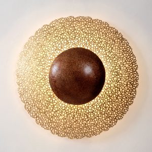 UTOPISTICO CIRCA – Wandleuchte Ø 60cm 2-flg.
