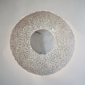 UTOPISTICO – Wandleuchte Ø 90cm 2-flg.