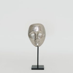 Maske CANDIDATO PICCOLO Silber