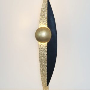 LA PRESA – Stehleuchte Gold  4-flg.