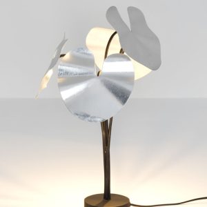 CONTROVERSIA – Tischleuchte Silber