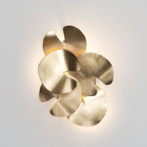 CONTROVERSIA – Wandleuchte Gold 6-flg.