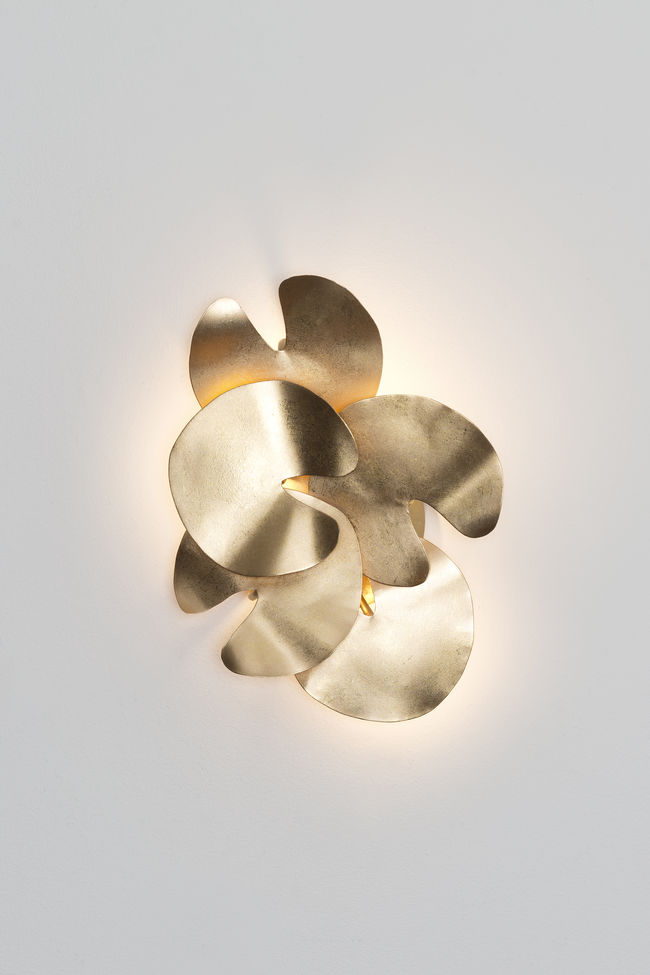 CONTROVERSIA – Wandleuchte Gold 6-flg.