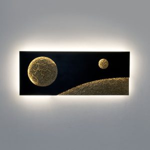 UNIVERSO SPETTRO – Wandleuchte Gold