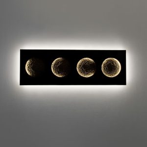 FASI DELLA LUNA – Wandleuchte Gold