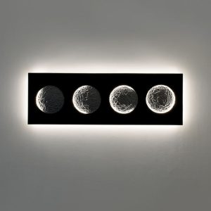 FASI DELLA LUNA – Wandleuchte Silber