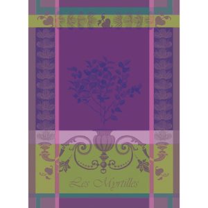 MYRTILLES VIOLET – Geschirrtuch von Garnier-Thiebaut