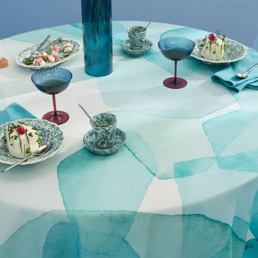 AQUA MINERAL – Tischdecke von Garnier Thiebaut – Bild 3