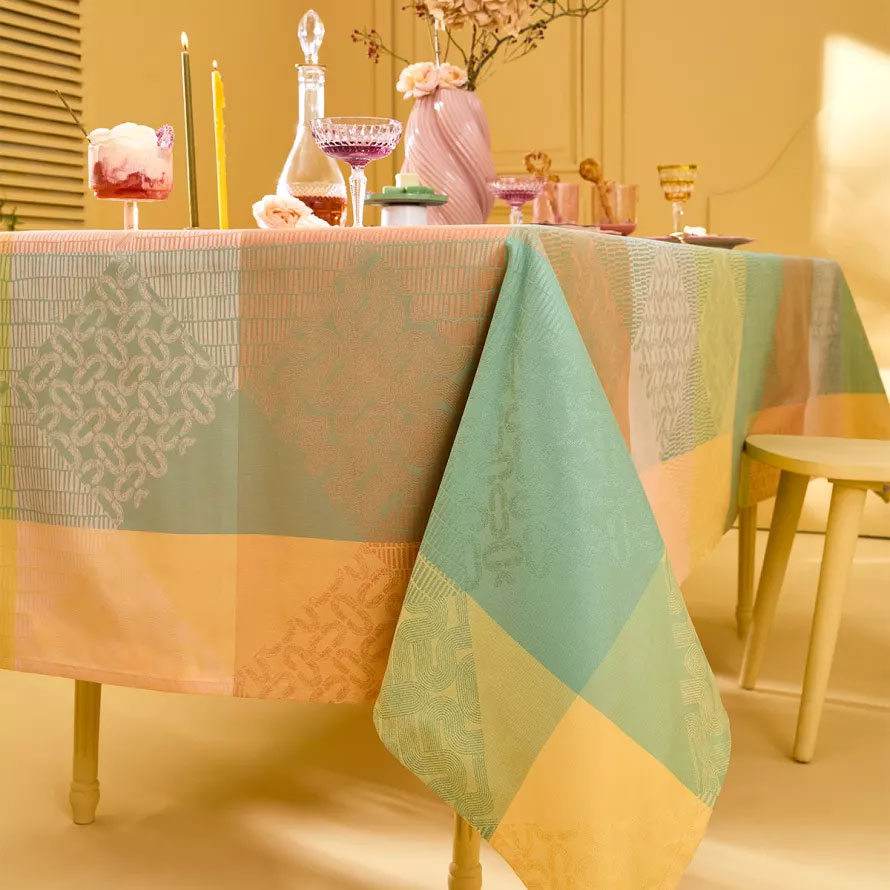 MILLE EMPREINTES PASTEL – Tischdecke von Garnier Thiebaut – Bild 3