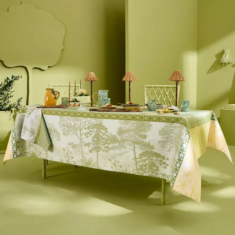 LE SUD VERT – Tischdecke von Garnier Thiebaut